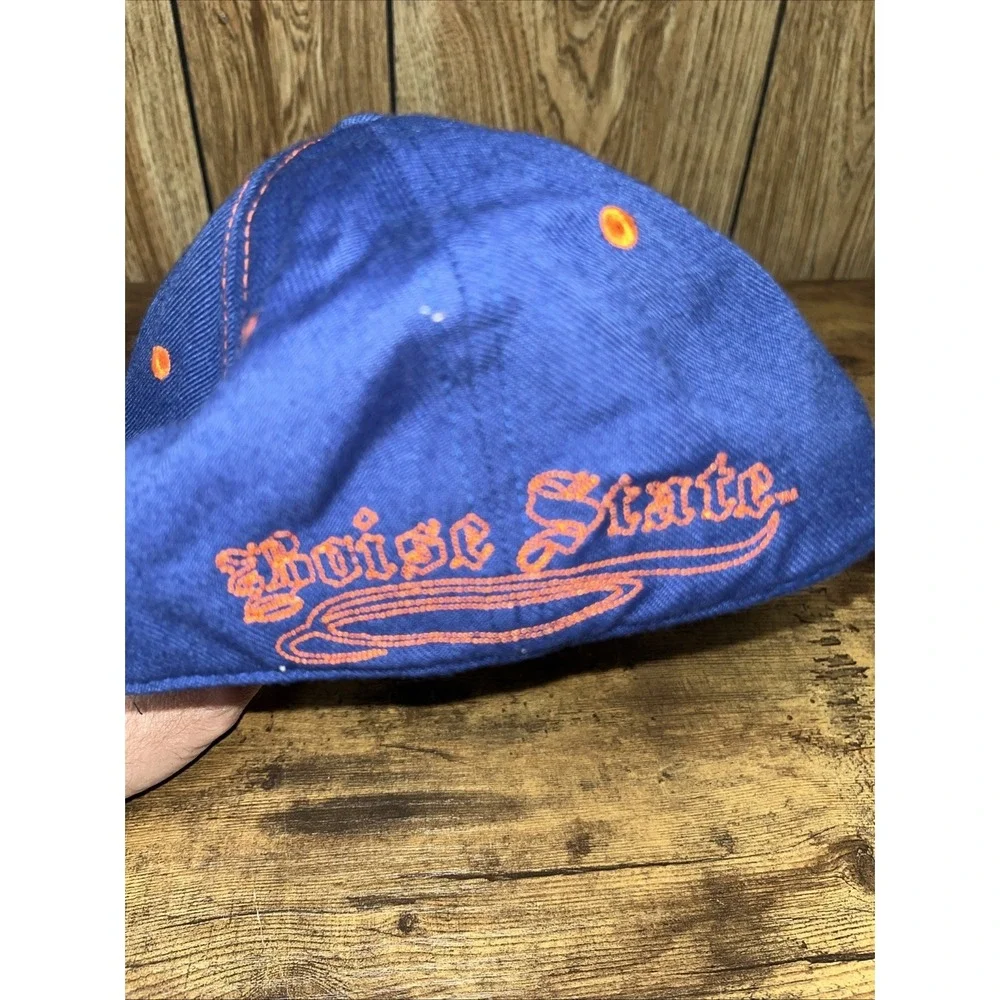 Boise State Fitted Hat Authentic Zephyr Pro Image Size‎ 7 3/8